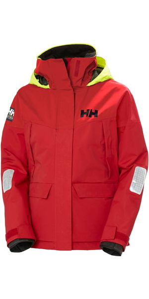 2025 Helly Hansen Womens Pier 4.0 Jacket 34486 - Alert Red